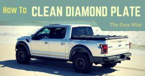how to clean diamond plate