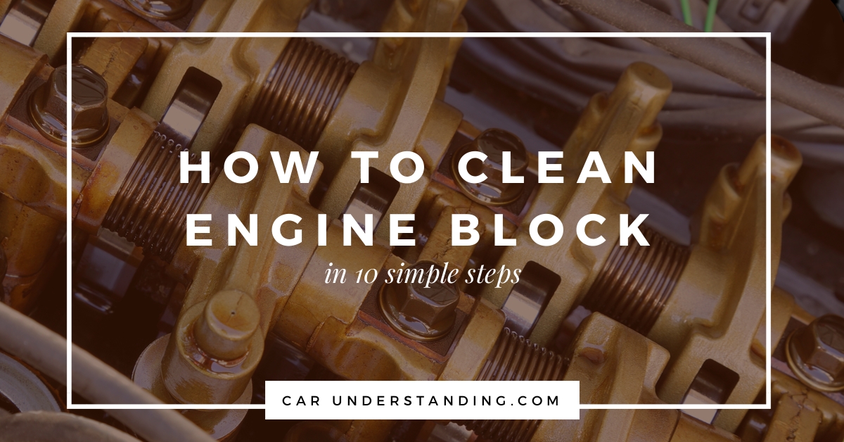 how to clean engine block