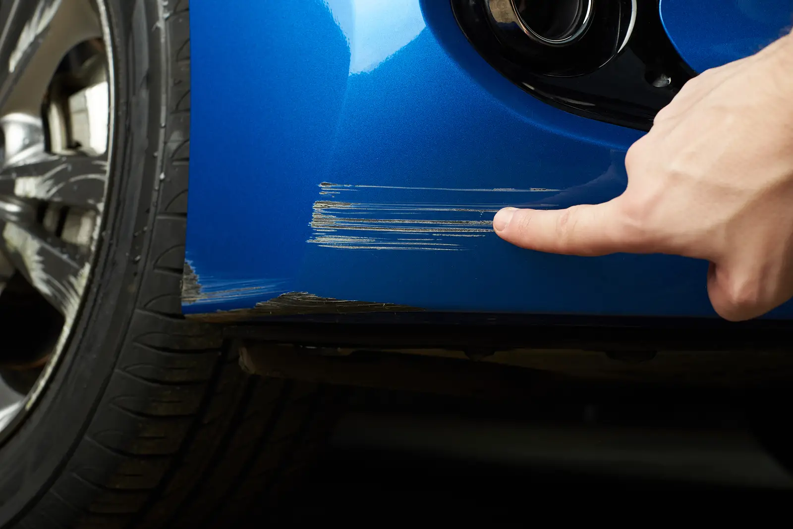 how to remove paint transfer from car