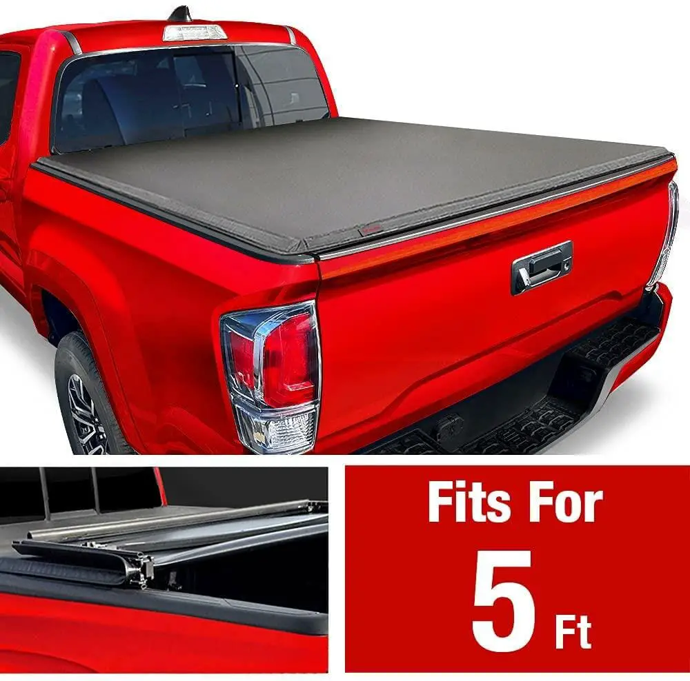 MAXMATE Soft Tri-Fold Truck Bed Tonneau Cover