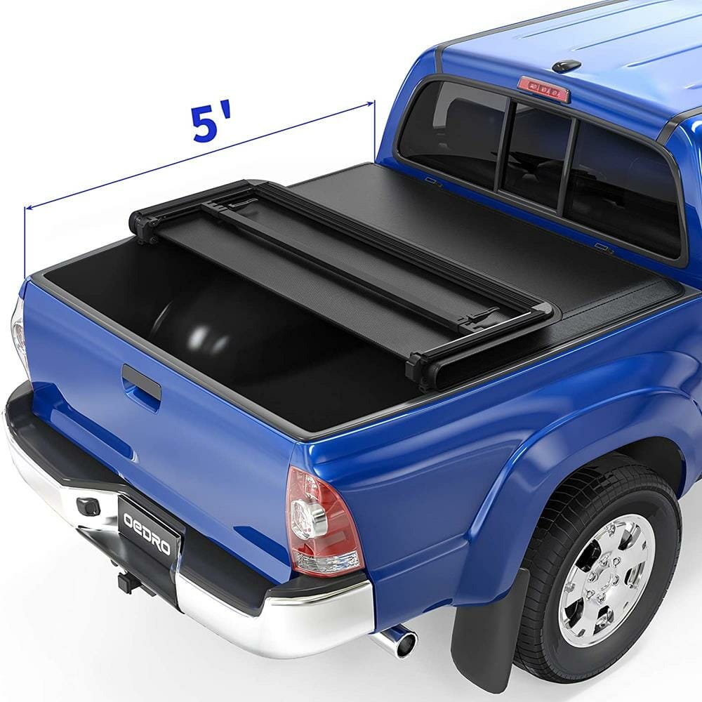 oEdRo Upgraded Soft Tri-fold Truck Bed Tonneau Cover 