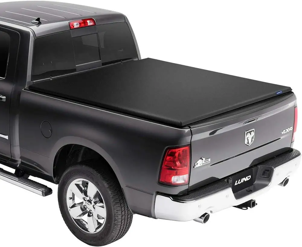 Lund Genesis Elite Roll Up, Soft Roll Up Truck Bed Tonneau Cover